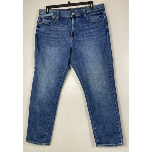 Lot Of 2 Lucky Brand Men's 412 Athletic Slim Stretch Jeans 38x30 - Picture 2 of 12